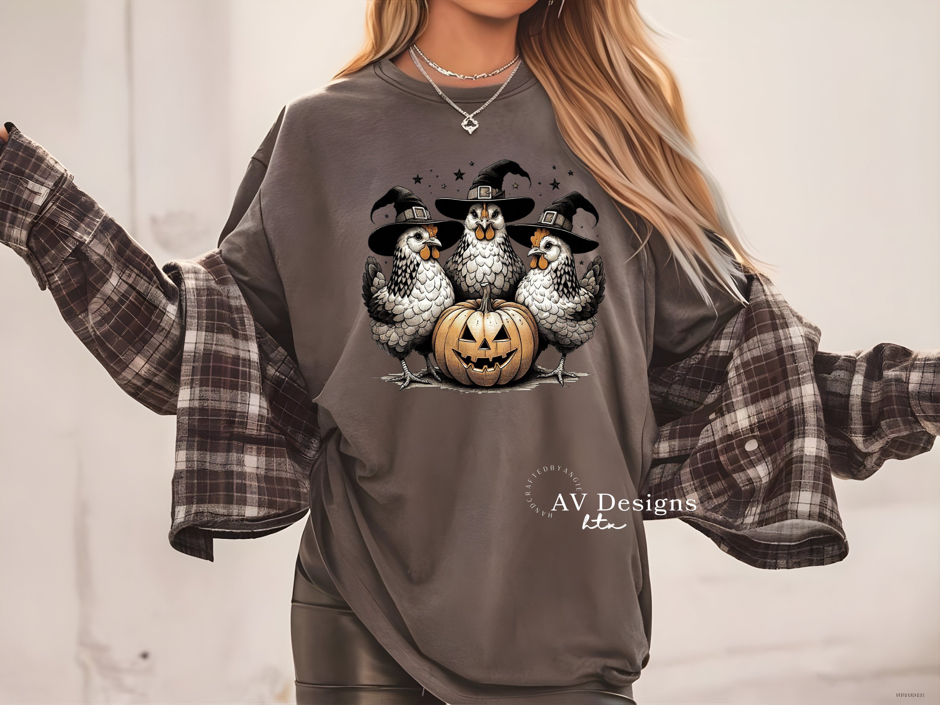 Spooky Chickens T-shirt