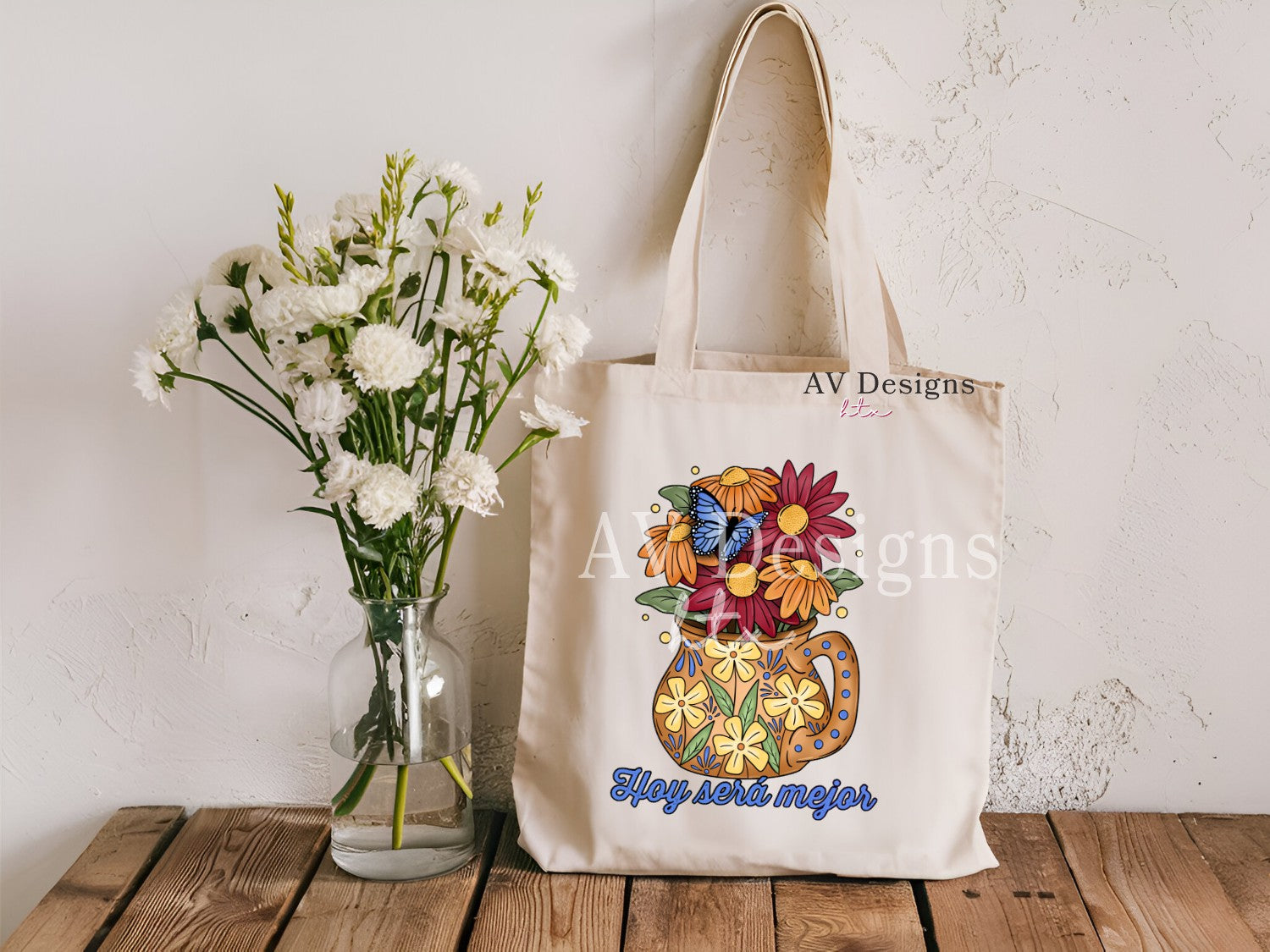 Hoy sera mejor Tote bag