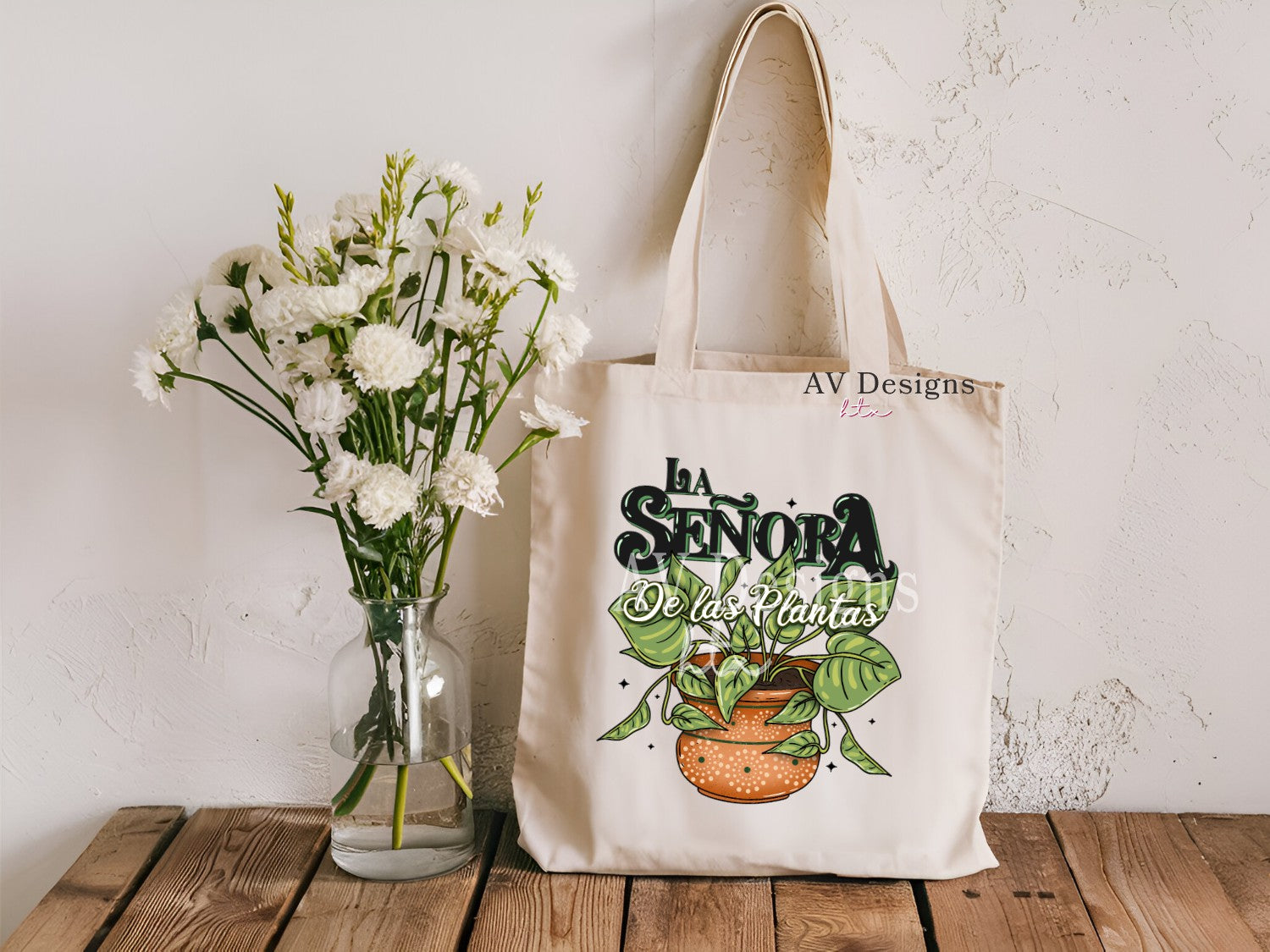 La Senora de las Plantas tote