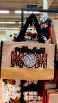 Volleyball Mom Tote Bag