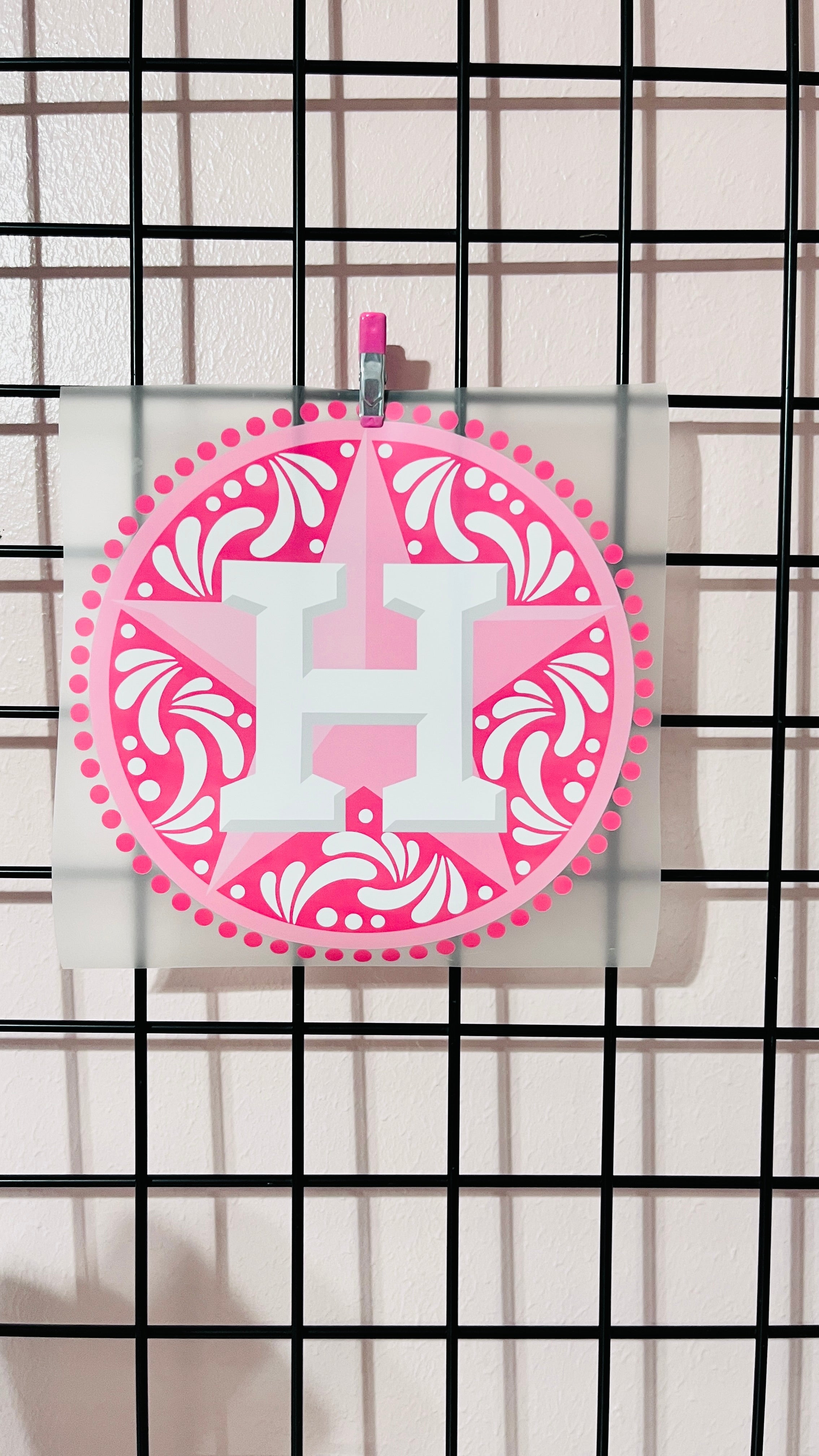 Pink Baseball Talavera Tee