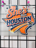 She's from Houston Tee