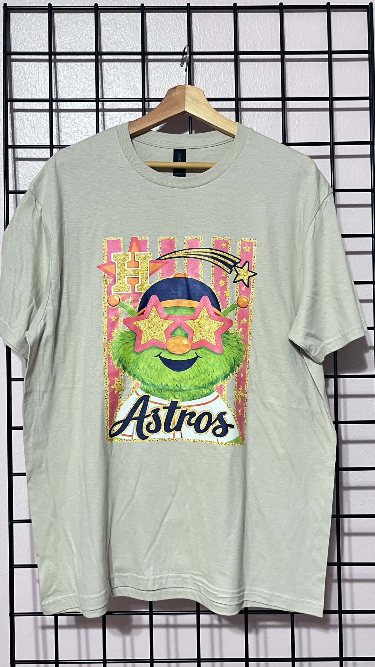 Sparkle Houston Baseball Tee - RTS