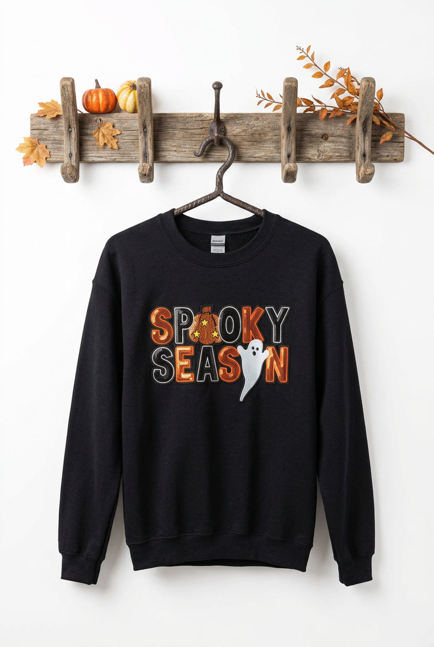Spooky Season Crew Sweatshirt - RTS