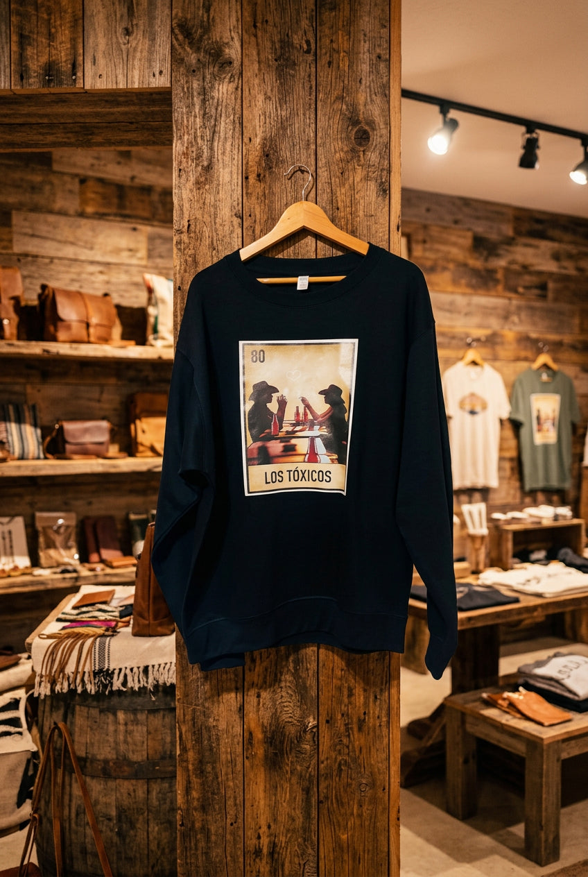 Los Toxicos Crew Sweatshirt - RTS