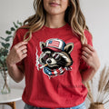 Patriotic Racoon USA T-shirt
