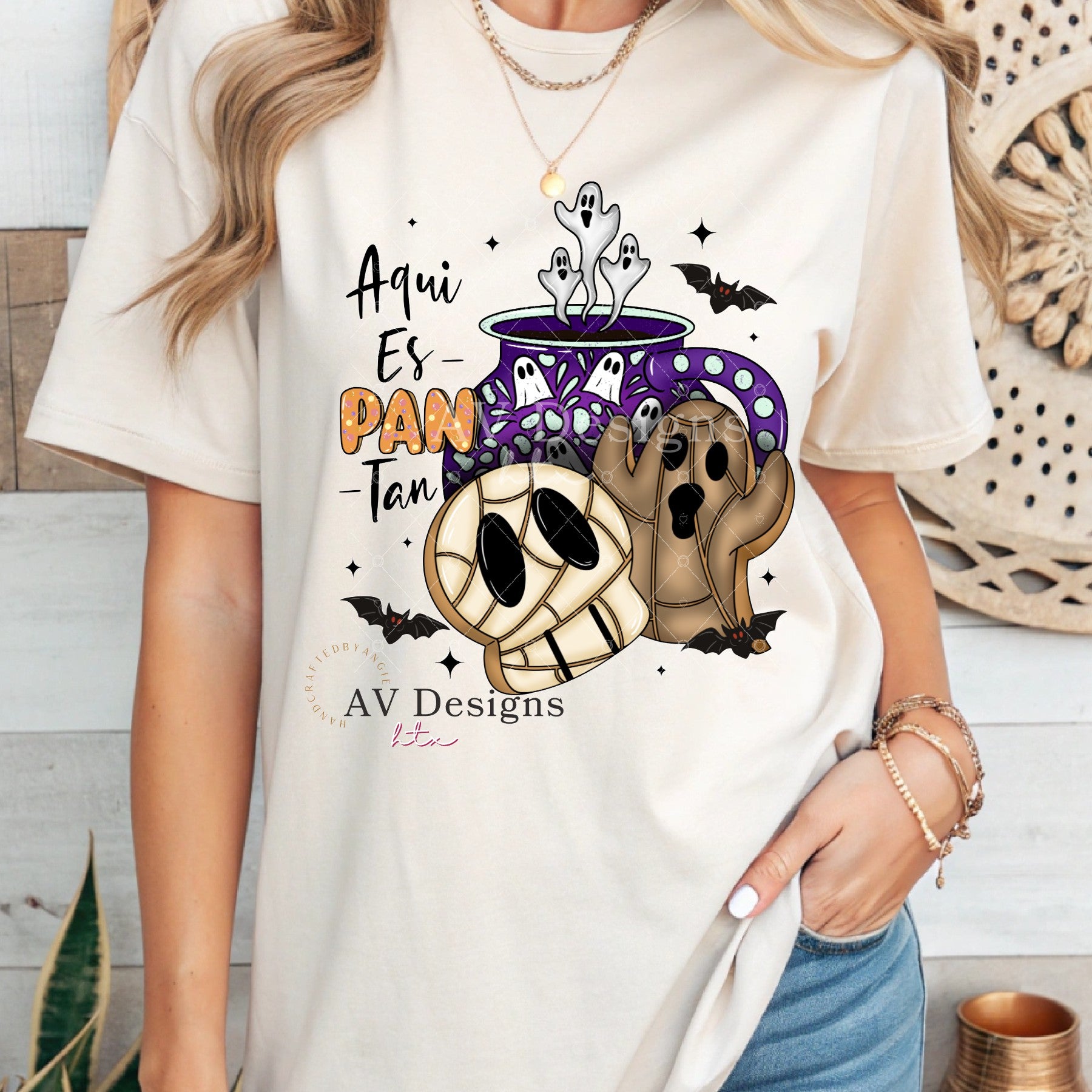 Aqui Es-PAN-Tan tee