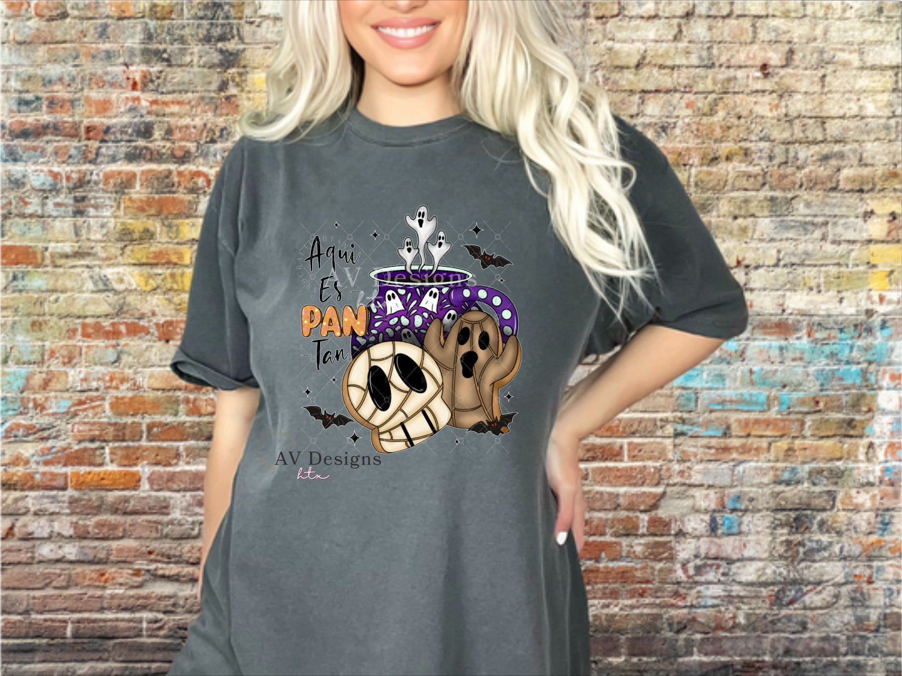 Aqui Es-PAN-Tan tee