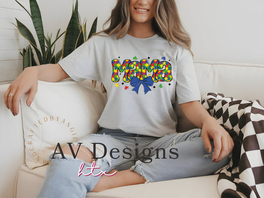 Autism Awareness Mama Tee