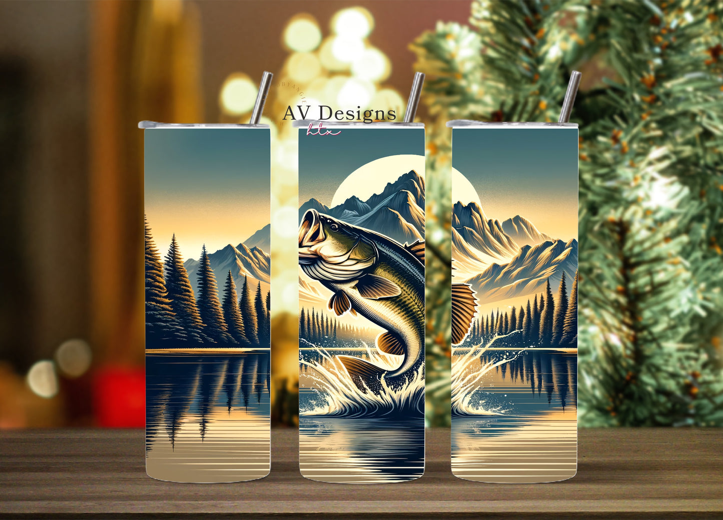 Bass Fish Tumbler