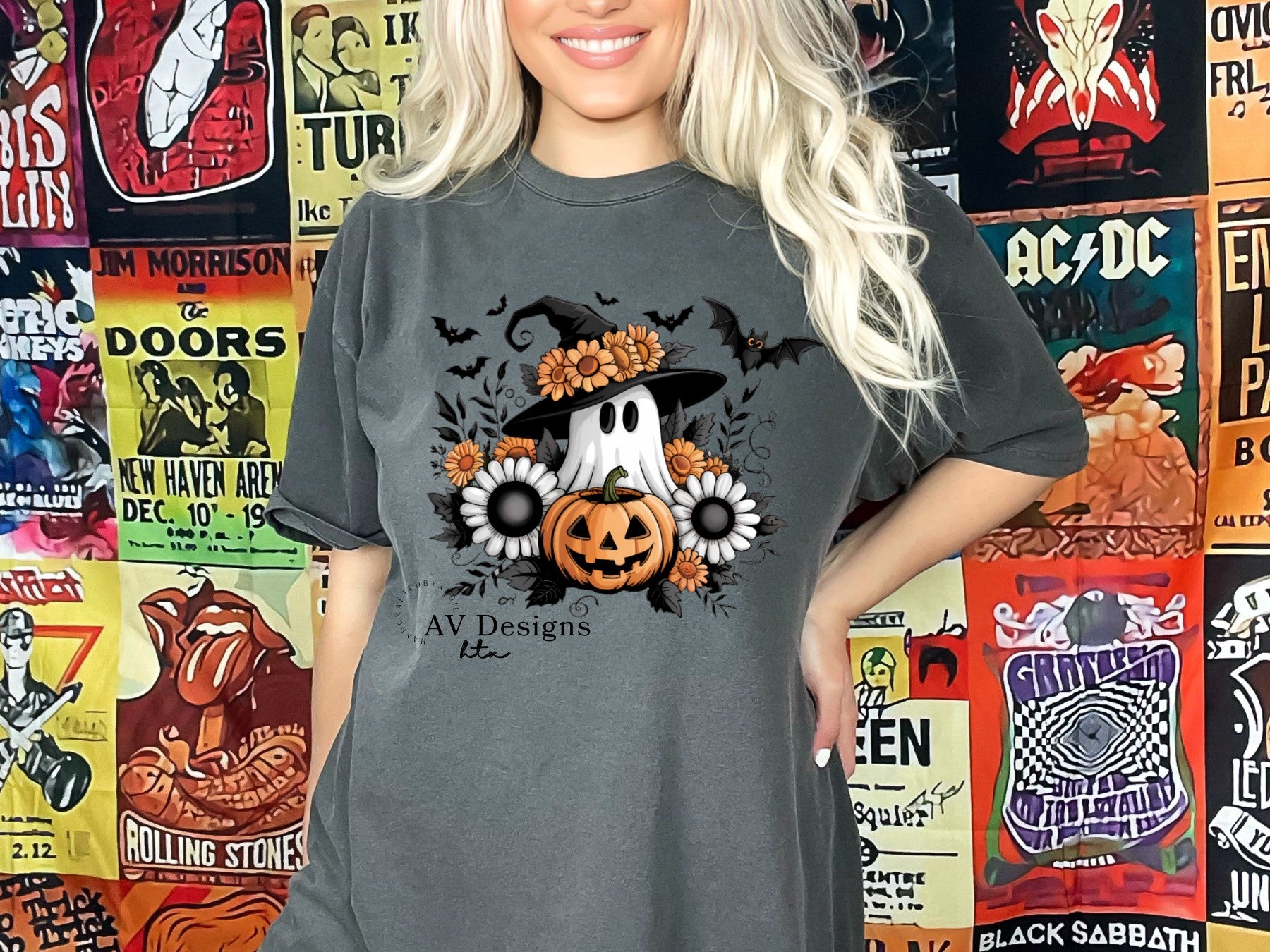 Boho Ghost Witch Tee