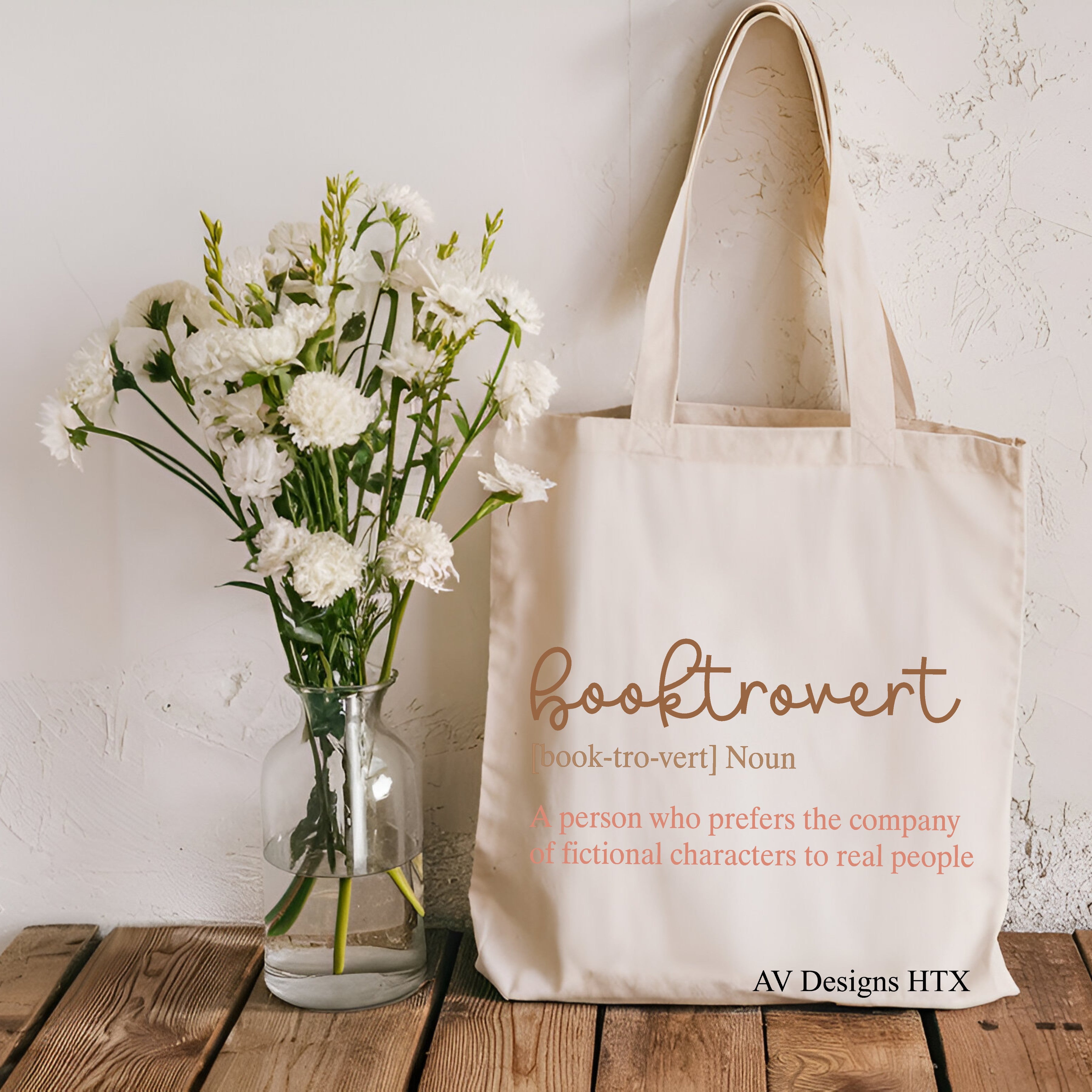 Booktrovert Tote
