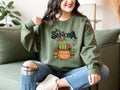 La Senora de las Plantas Succulents Sweatshirt