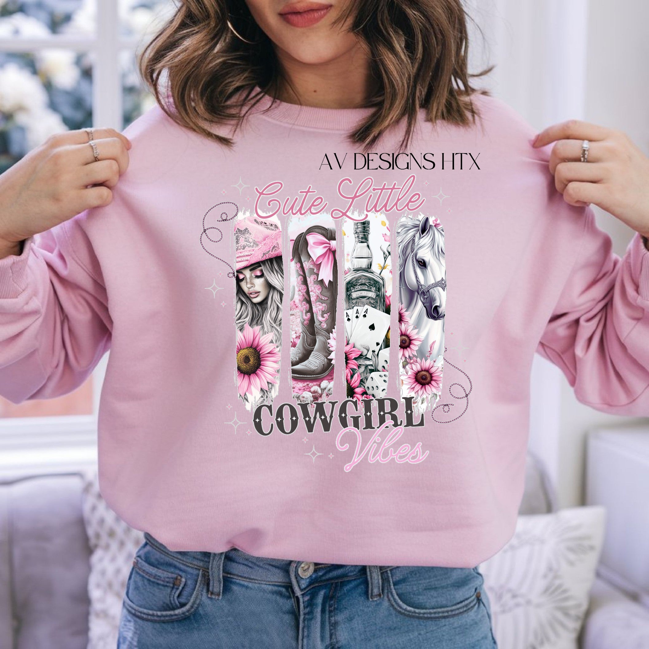 Cute Little Cowgirl Sweatshirt