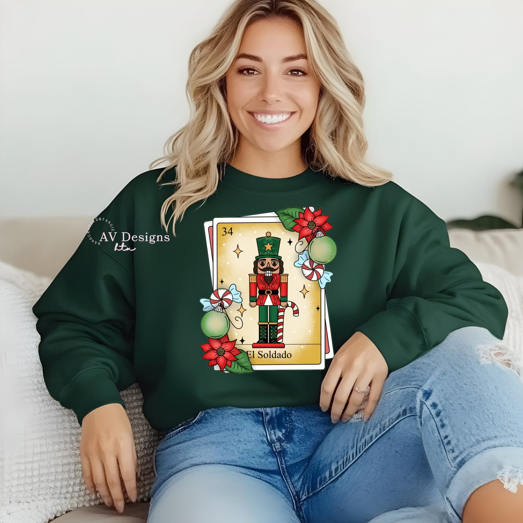 El Soldado Nutcracker Crew Sweater