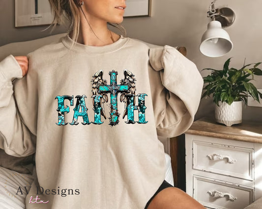 Faith Crew Sweater