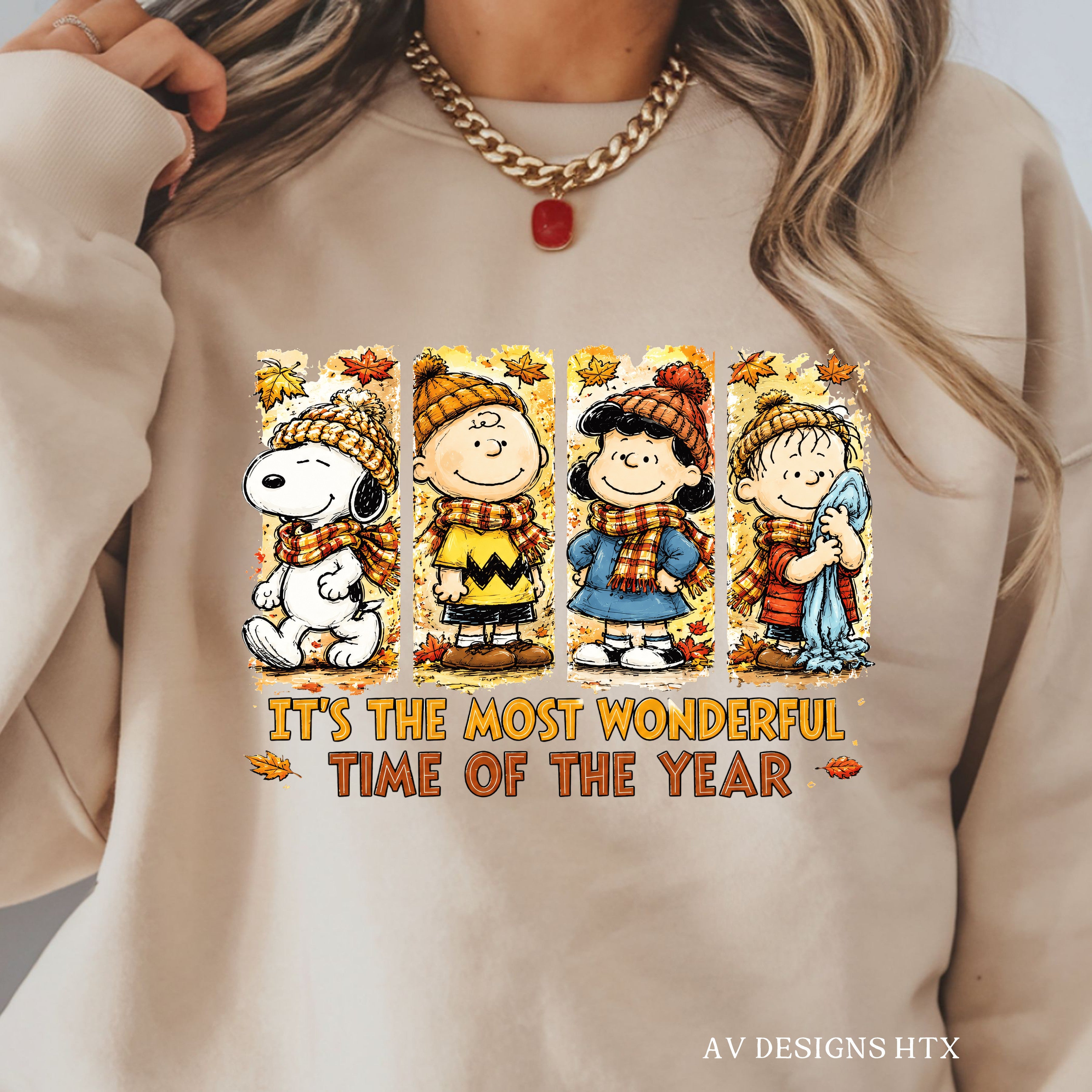 Dog and Friends Fall Crew Sweatshirt