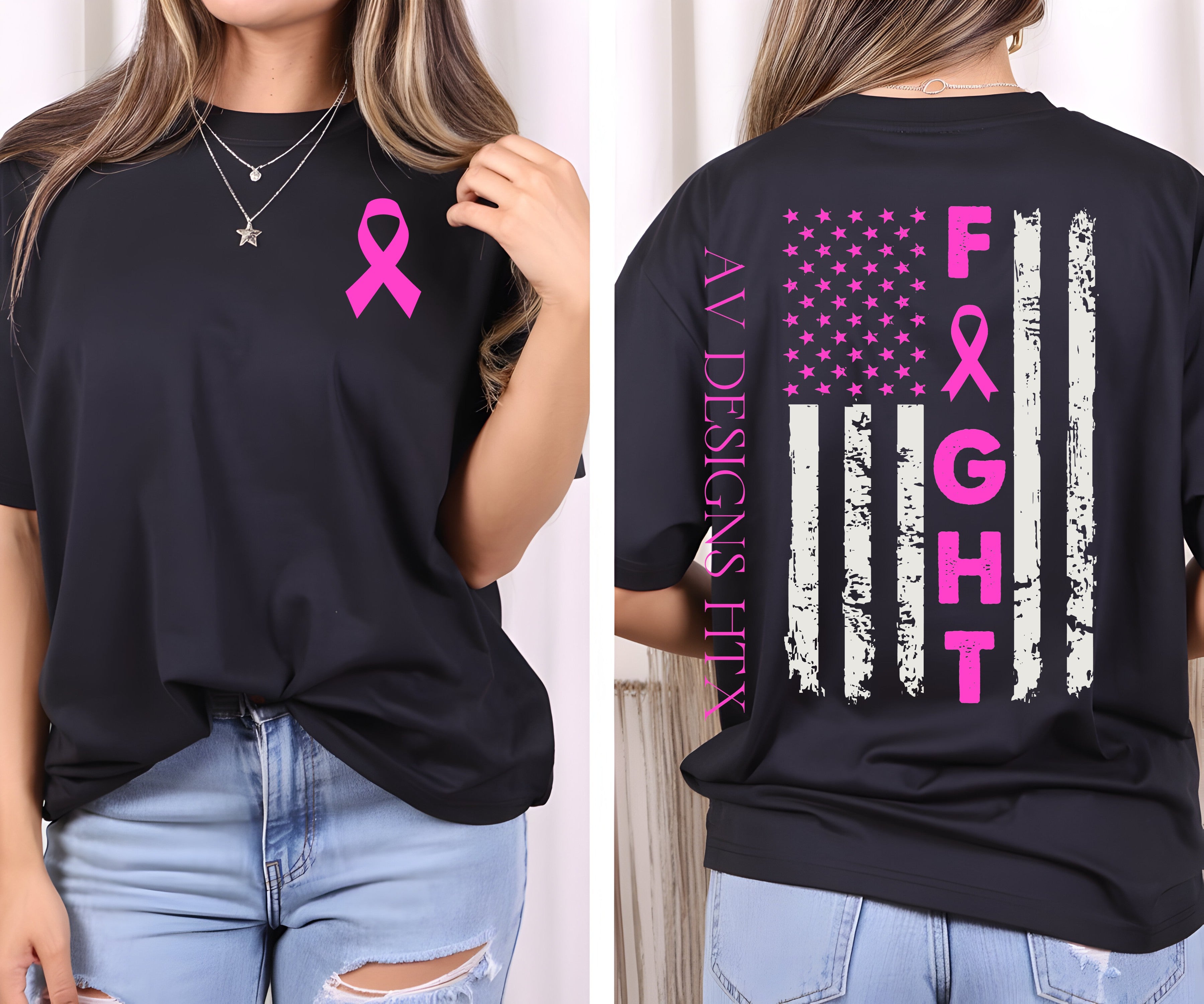 Pink Ribbon Fight Tee