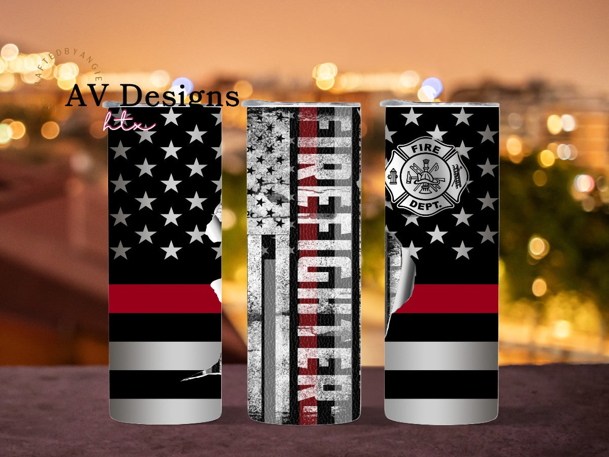 Thin Red Line Tumbler