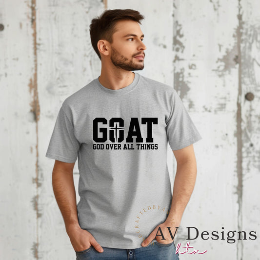 GOAT - God Over all Things T-shirt