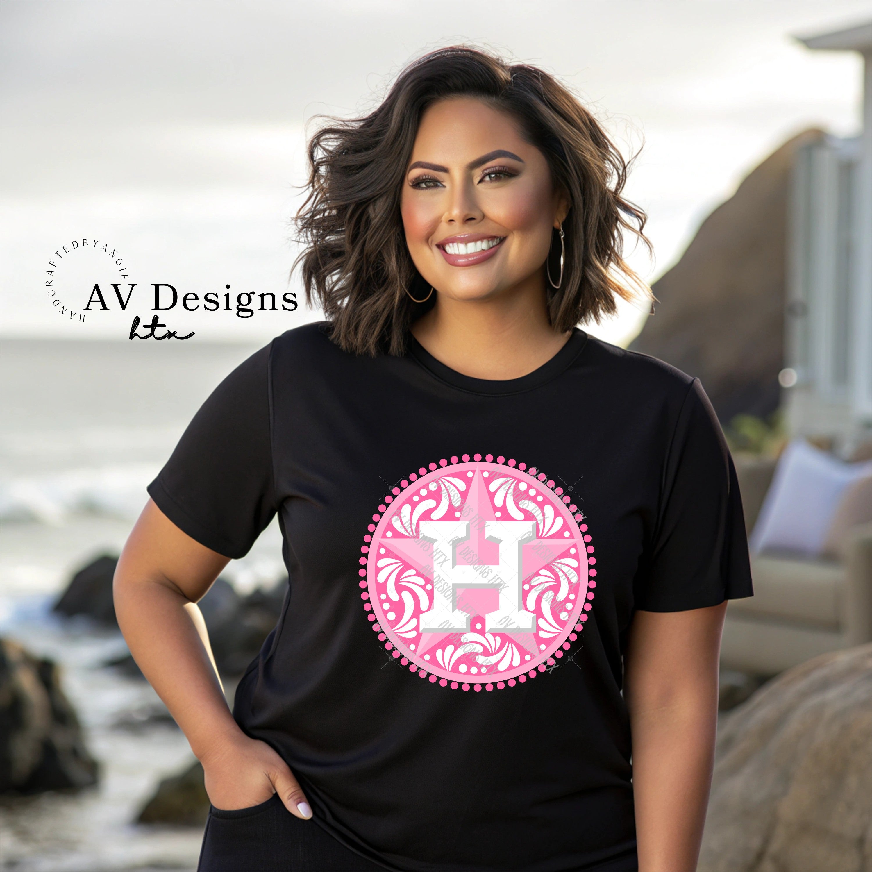Pink Houston Talavera Tee