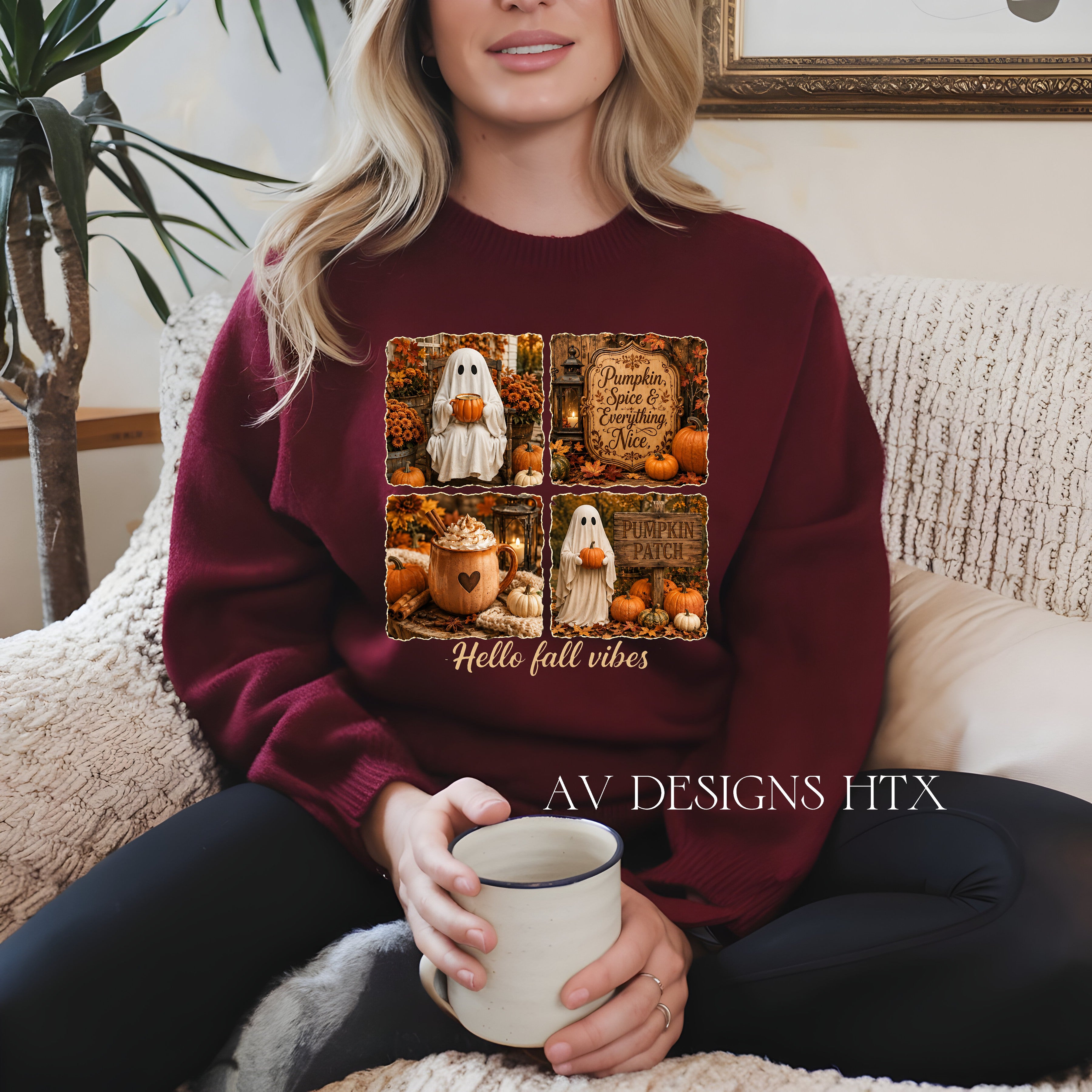 Hello Fall Vibes Crew Sweatshirt