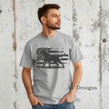 Hunting Dog Flag T-shirt