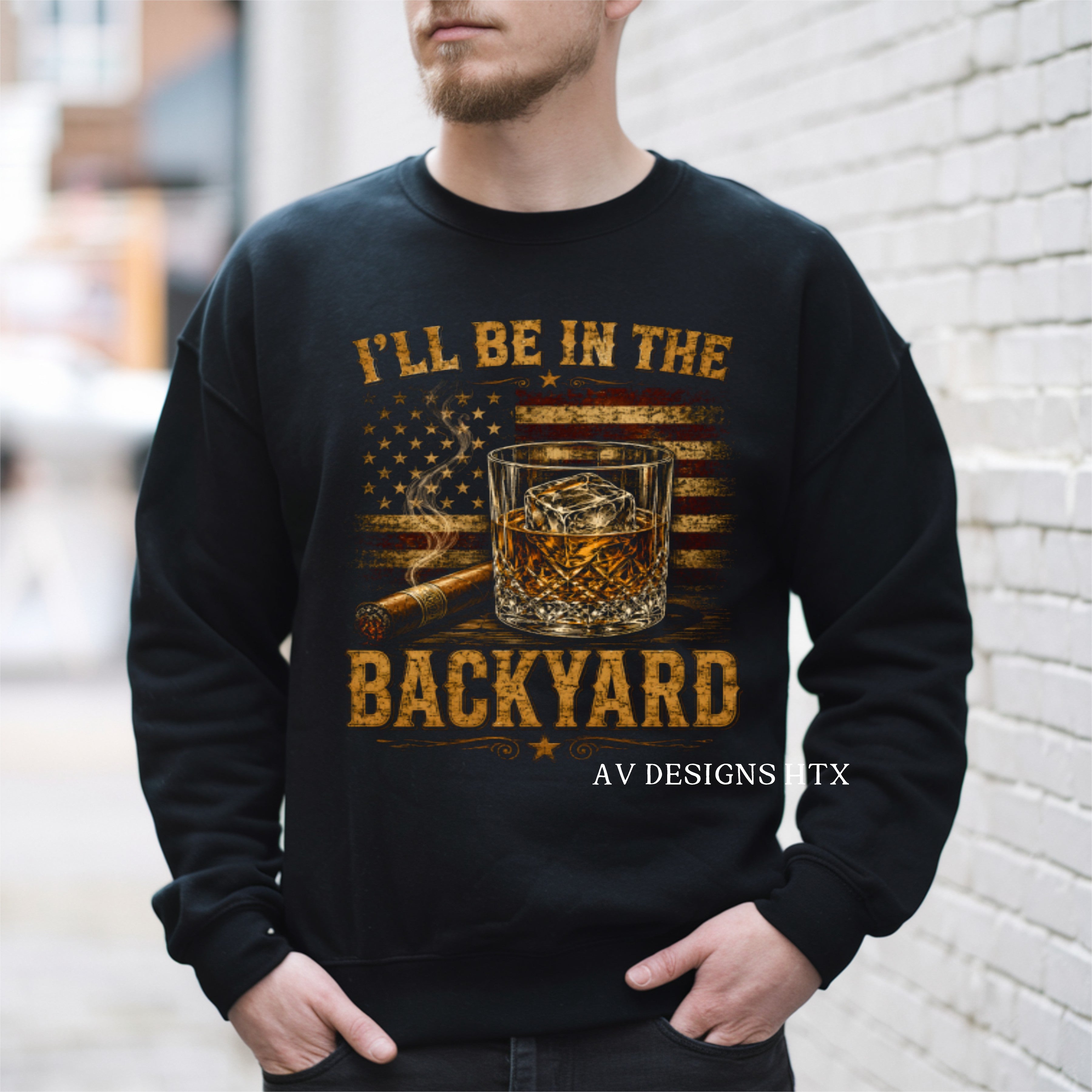 I'll be in the BACKYARD