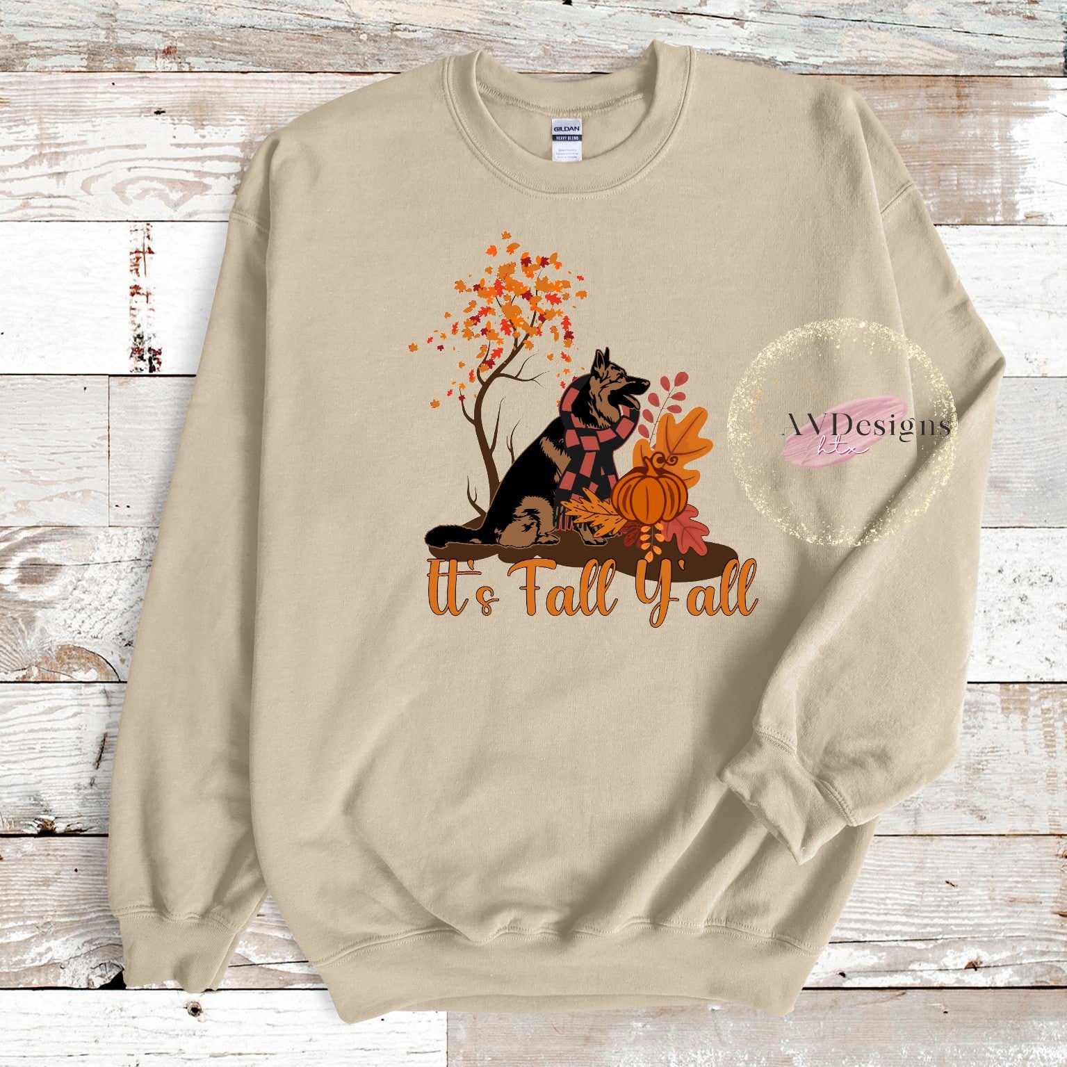 It's Fall Y'all GSDog Crew Sweater