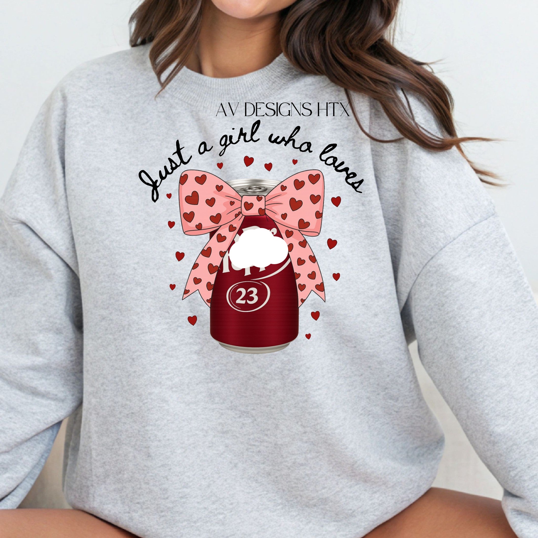 Just a girl who loves Pepper Sweatshirt