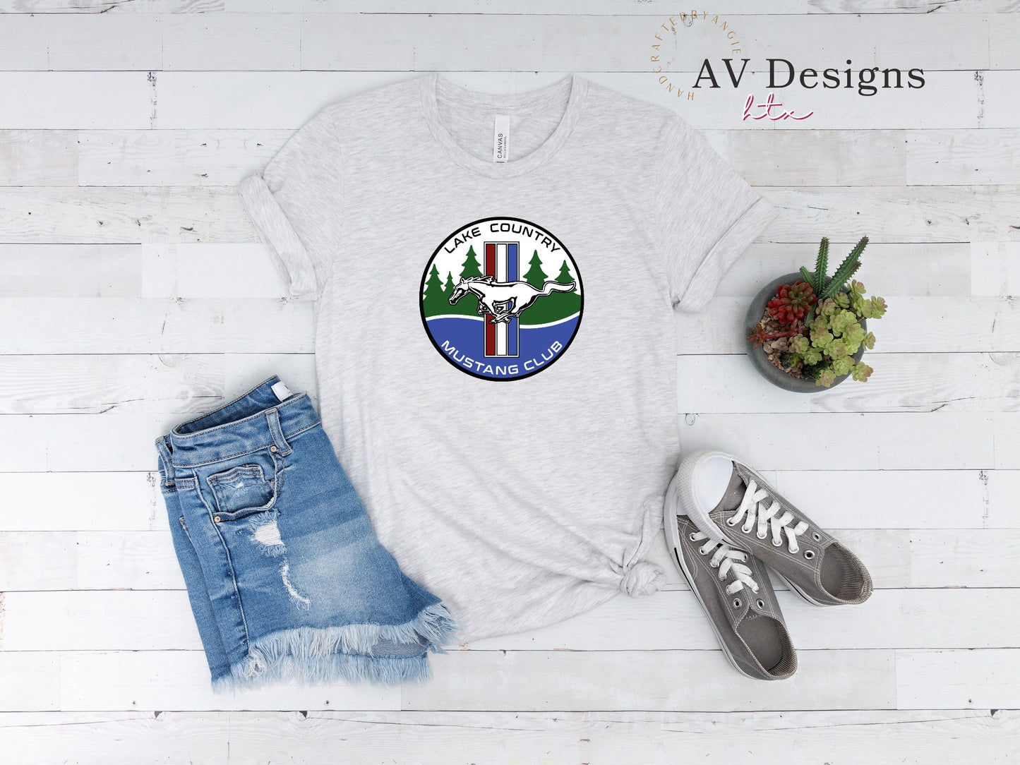 Lake Country Mustang Club Tee