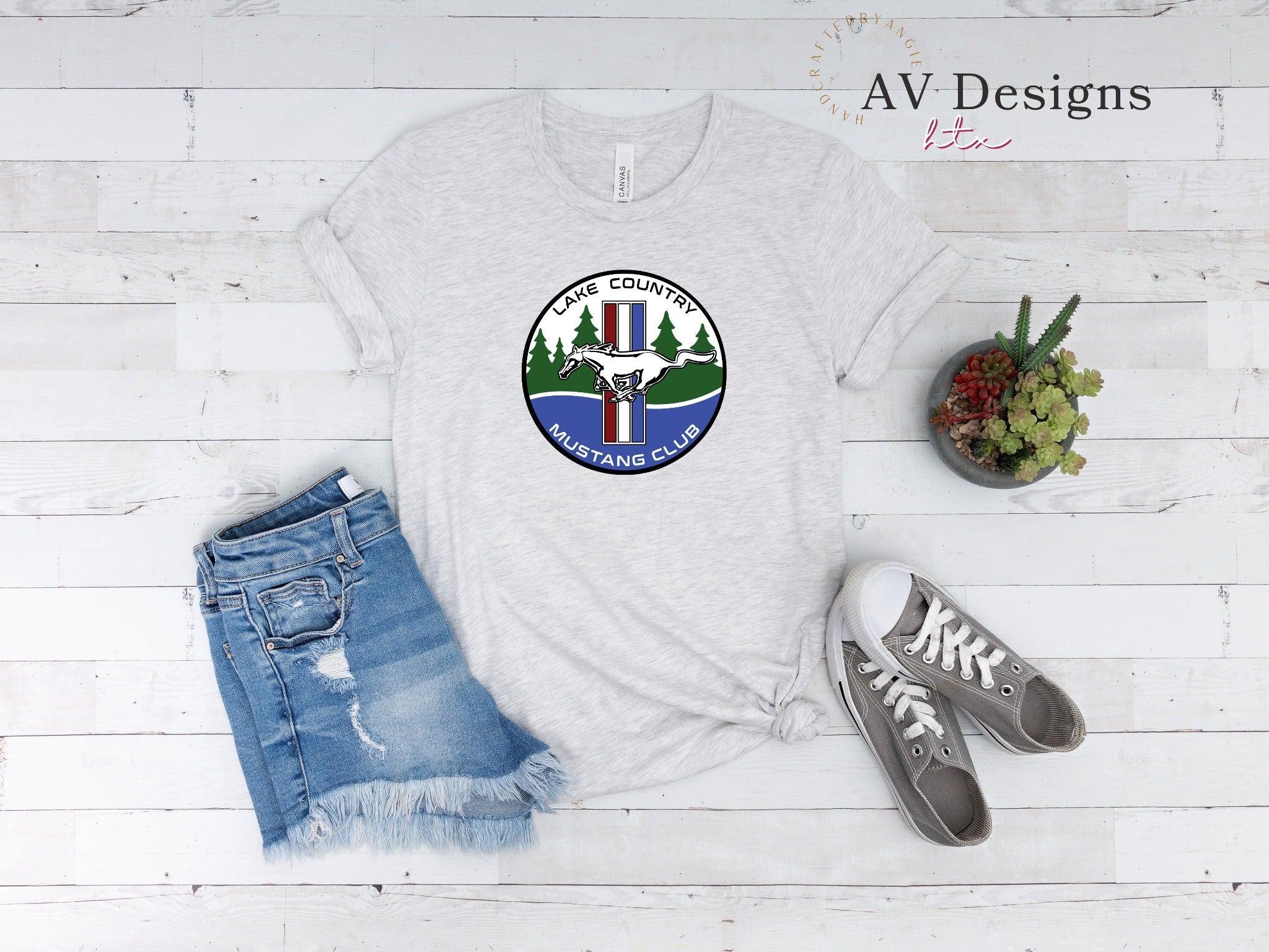 Lake Country Mustang Club Tee