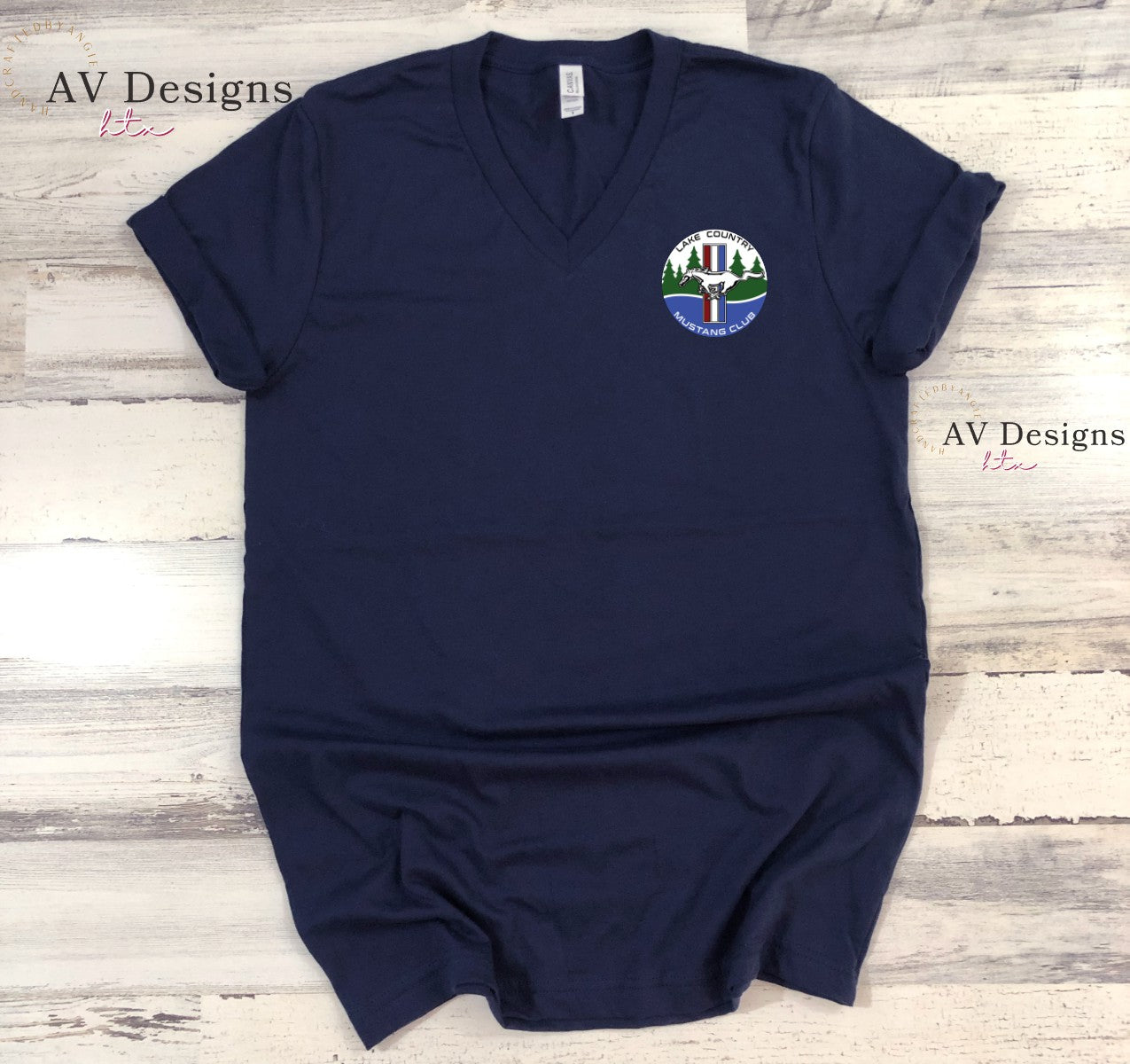 Lake Country Mustang Club Pocket Tee