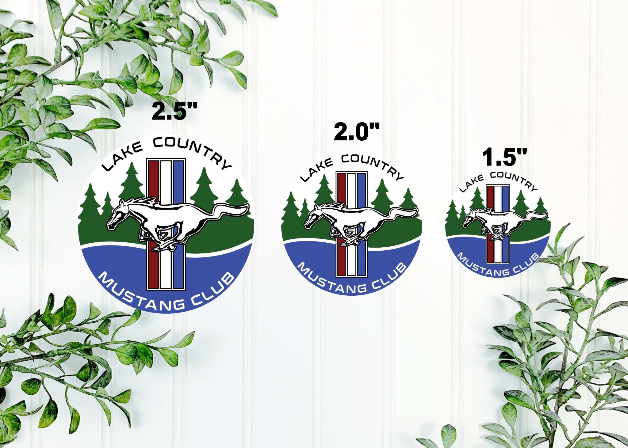 Lake Country Mustang Club Sticker