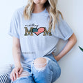 Military Mom Patriotic Camo Tee