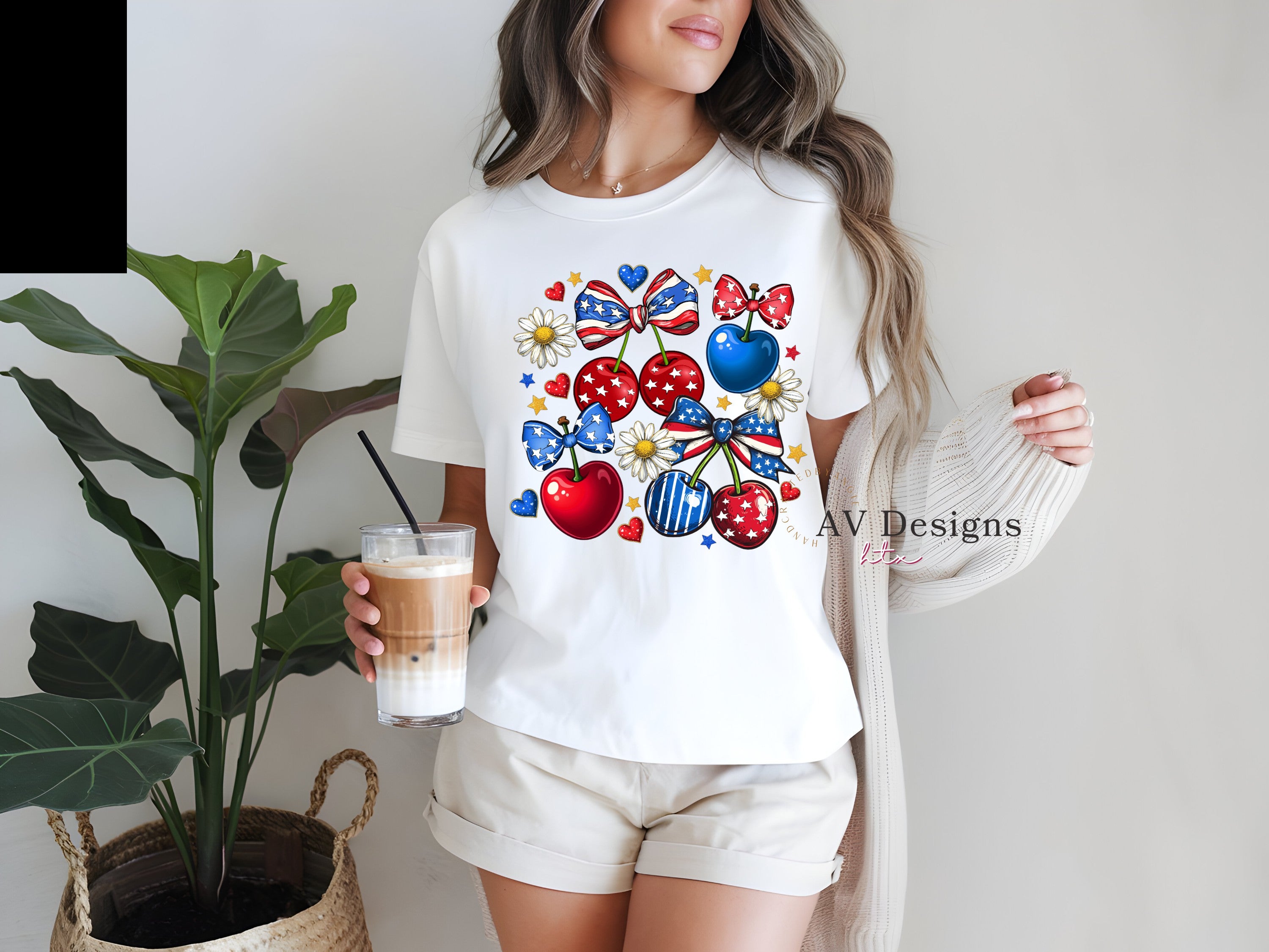 Americana Coquette Tee