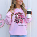 Pink Camo Rebel Crew Sweatshirt