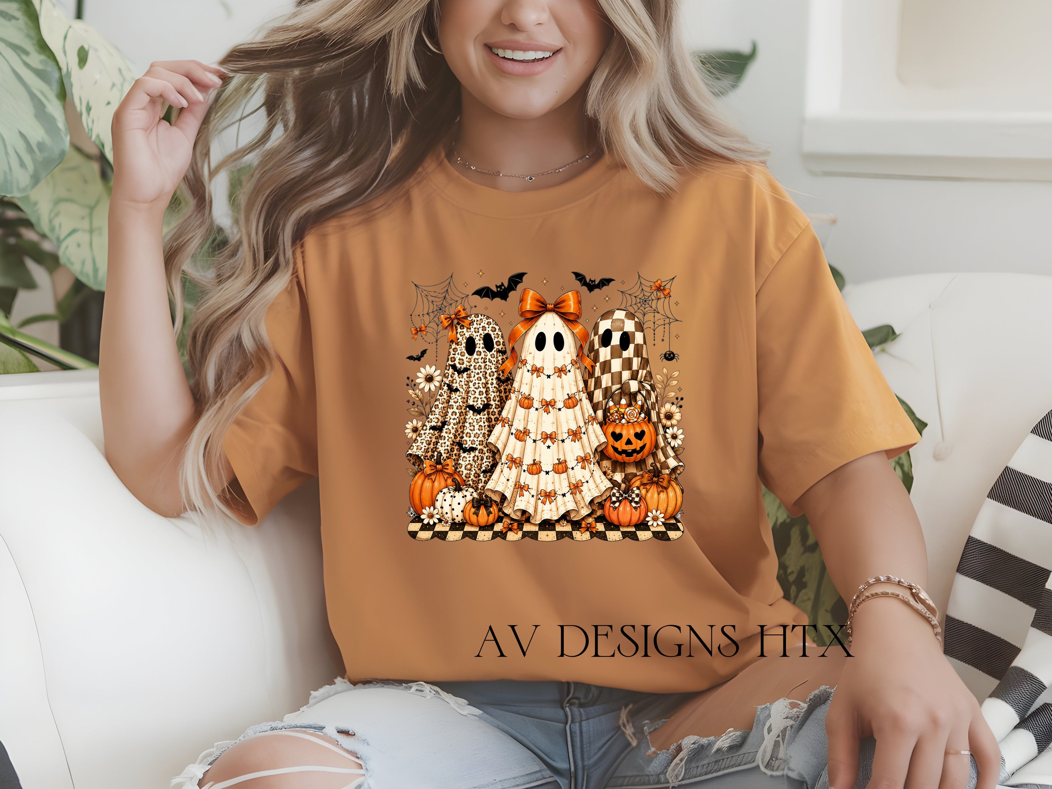 Preppy Ghost Trio Tee