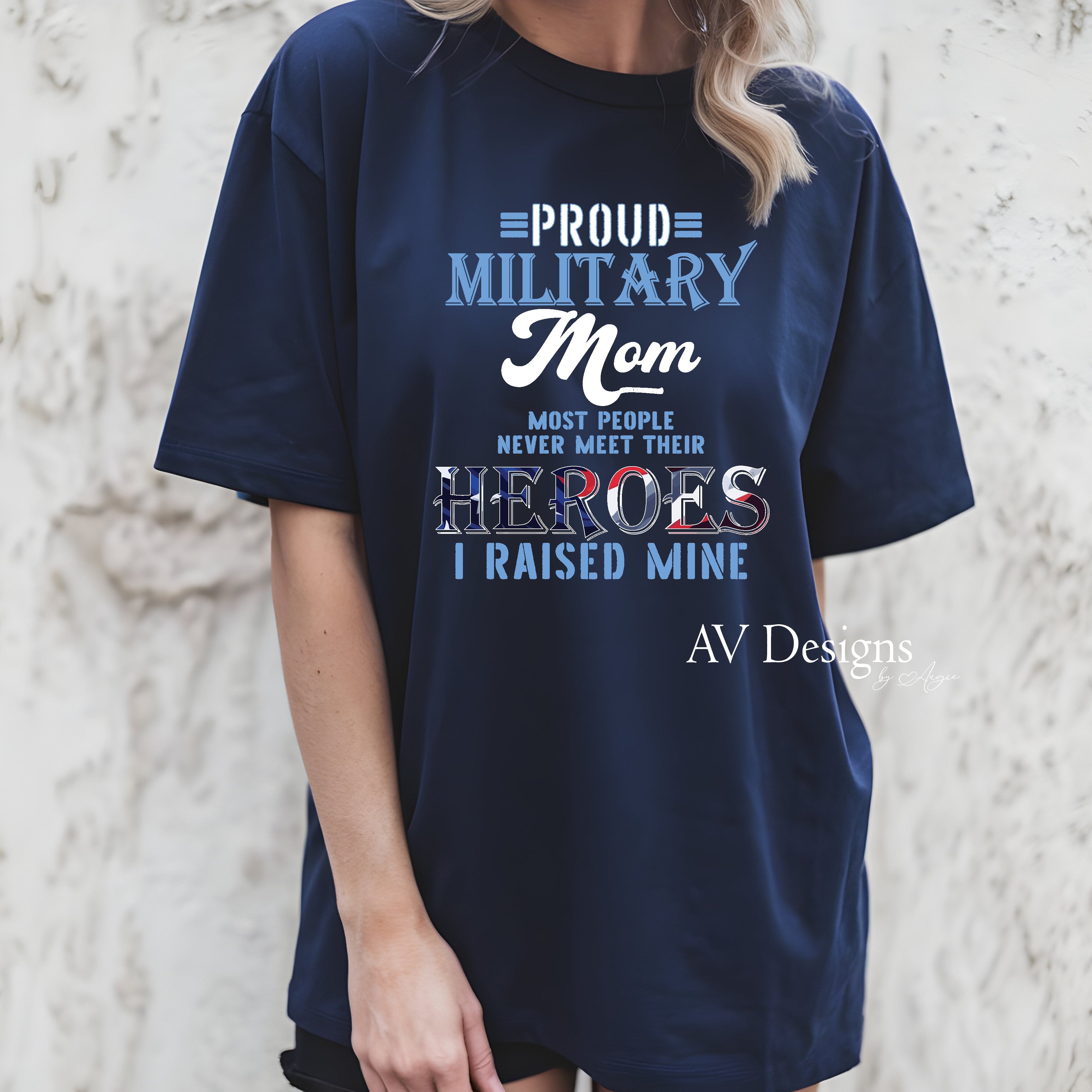 Proud Military Mom t-shirt