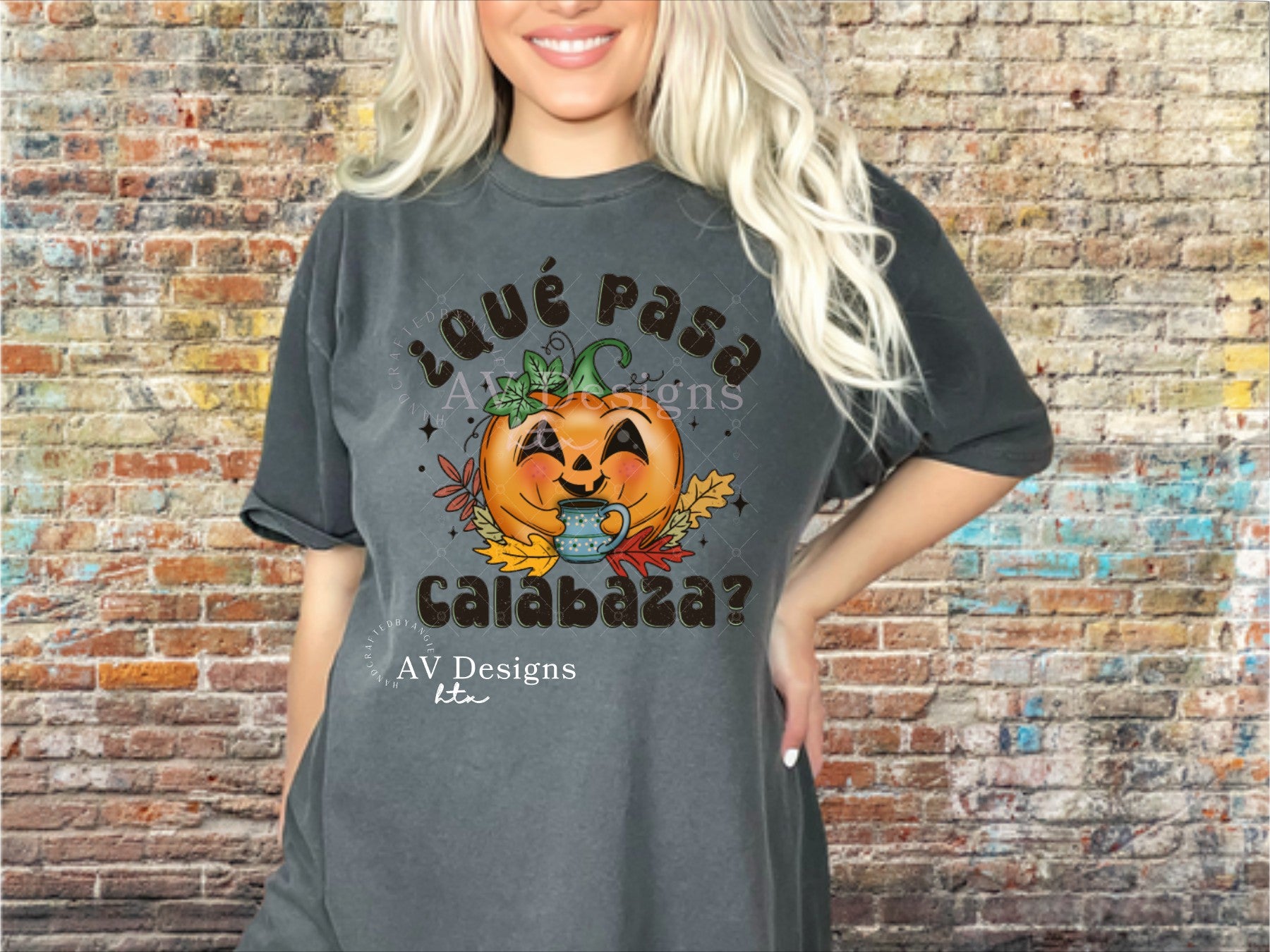 Que pasa calabaza? Tee