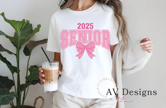 Senior 2025 coquette Tee