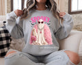 Spooky Glam Ghost Crew Sweatshirt