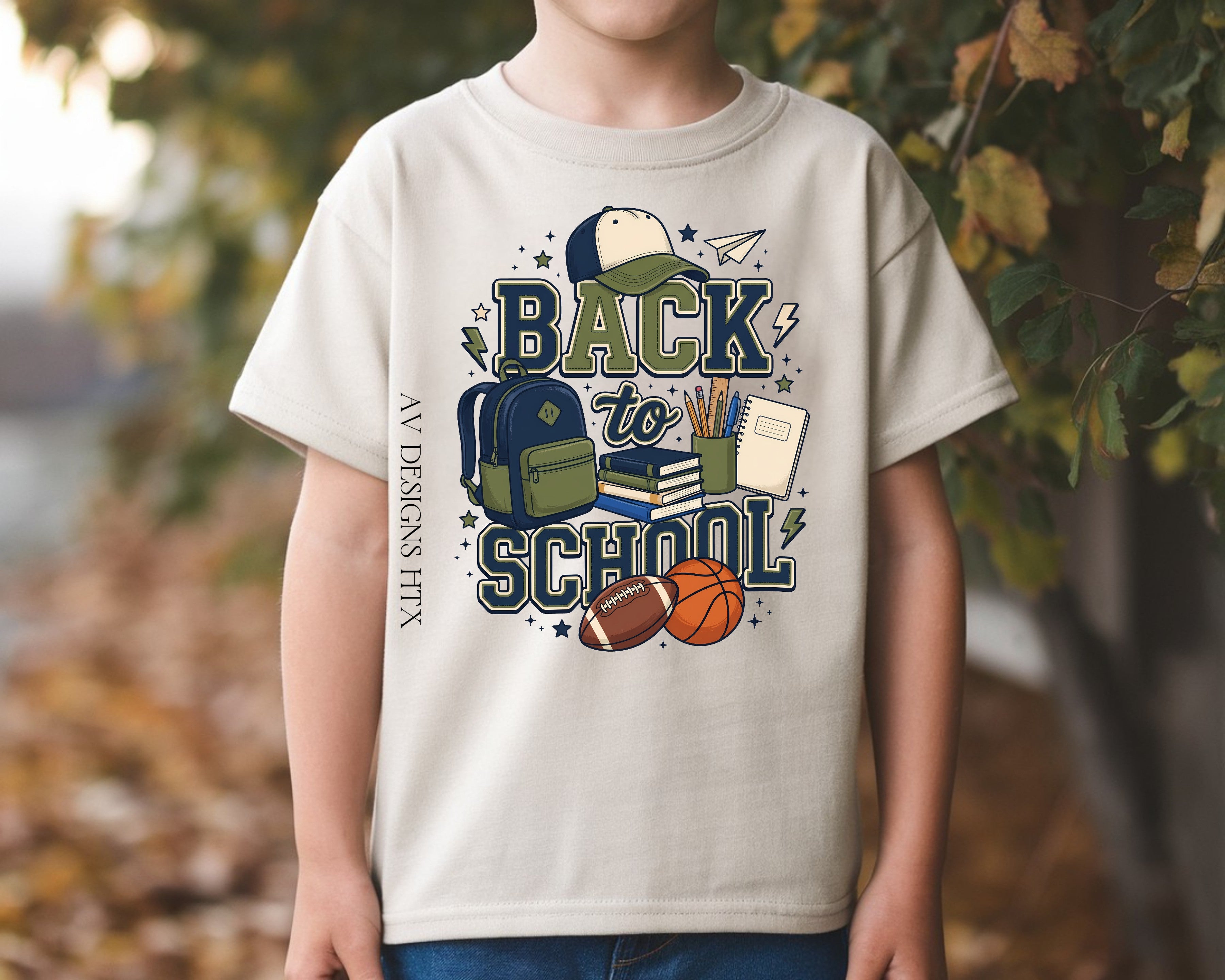 Sporty Back to School youth Shirt