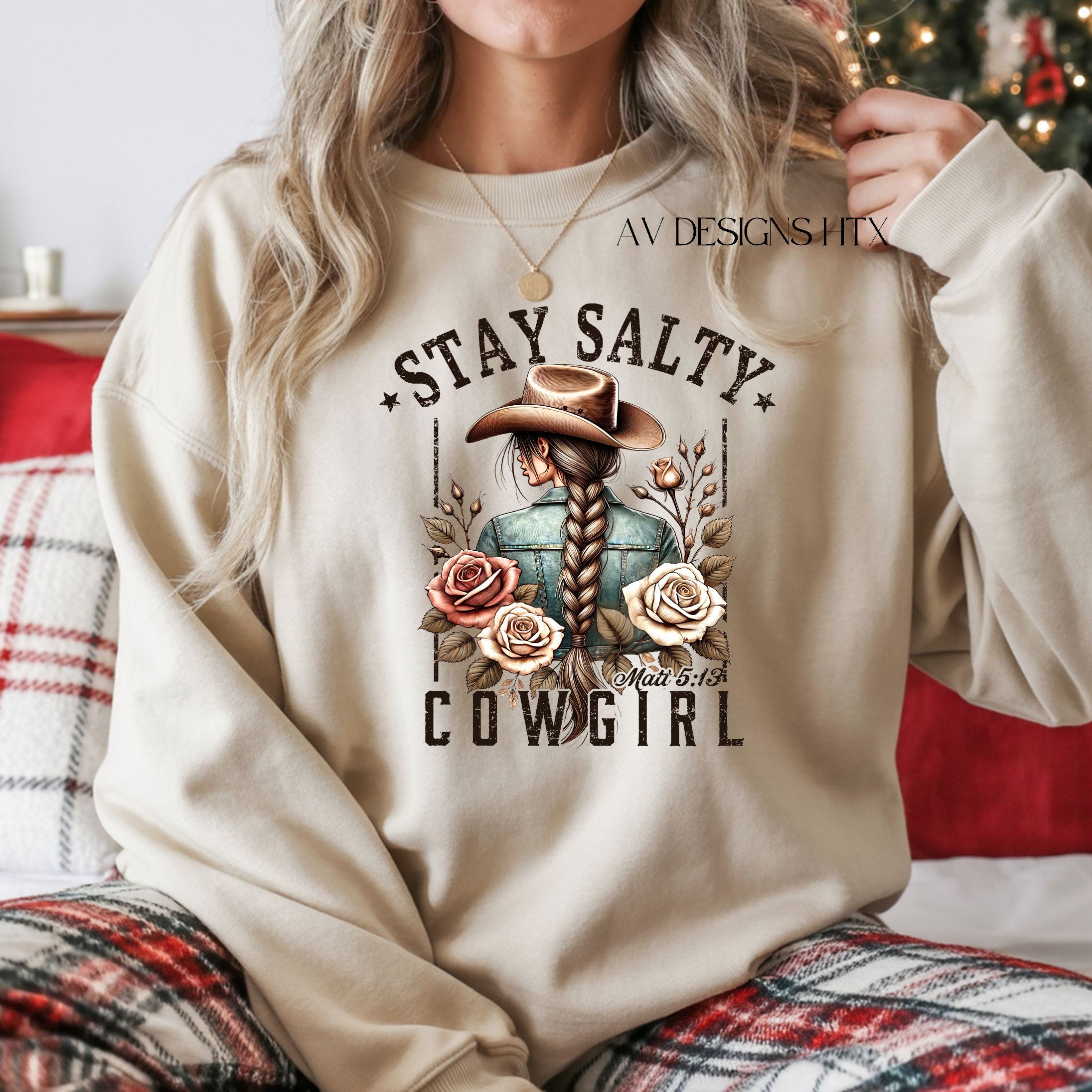 Stay Salty Cowgirl Sweatshirt