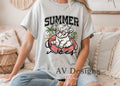 Summer Vibes Highland Cow Tee