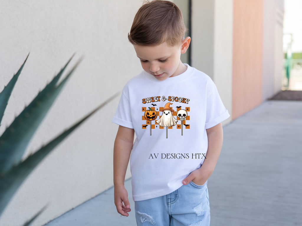 Sweet & Spooky youth tee