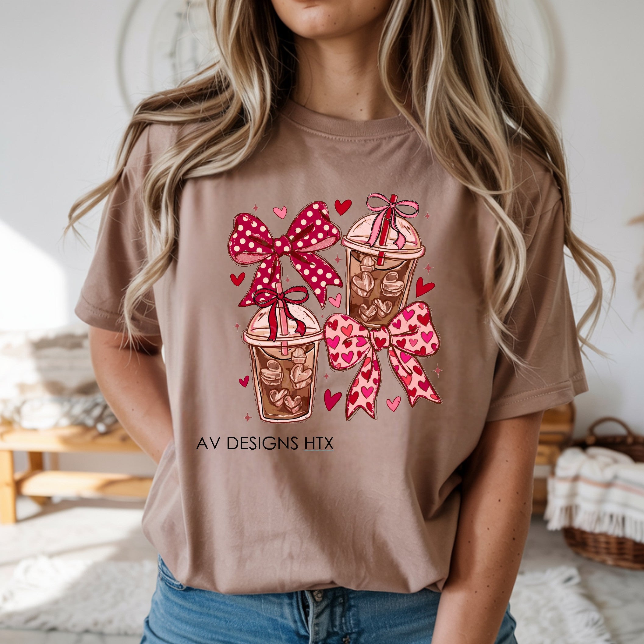 Iced Coffee Sweetheart Tee