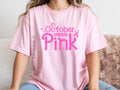 In October we wear Pink Tee